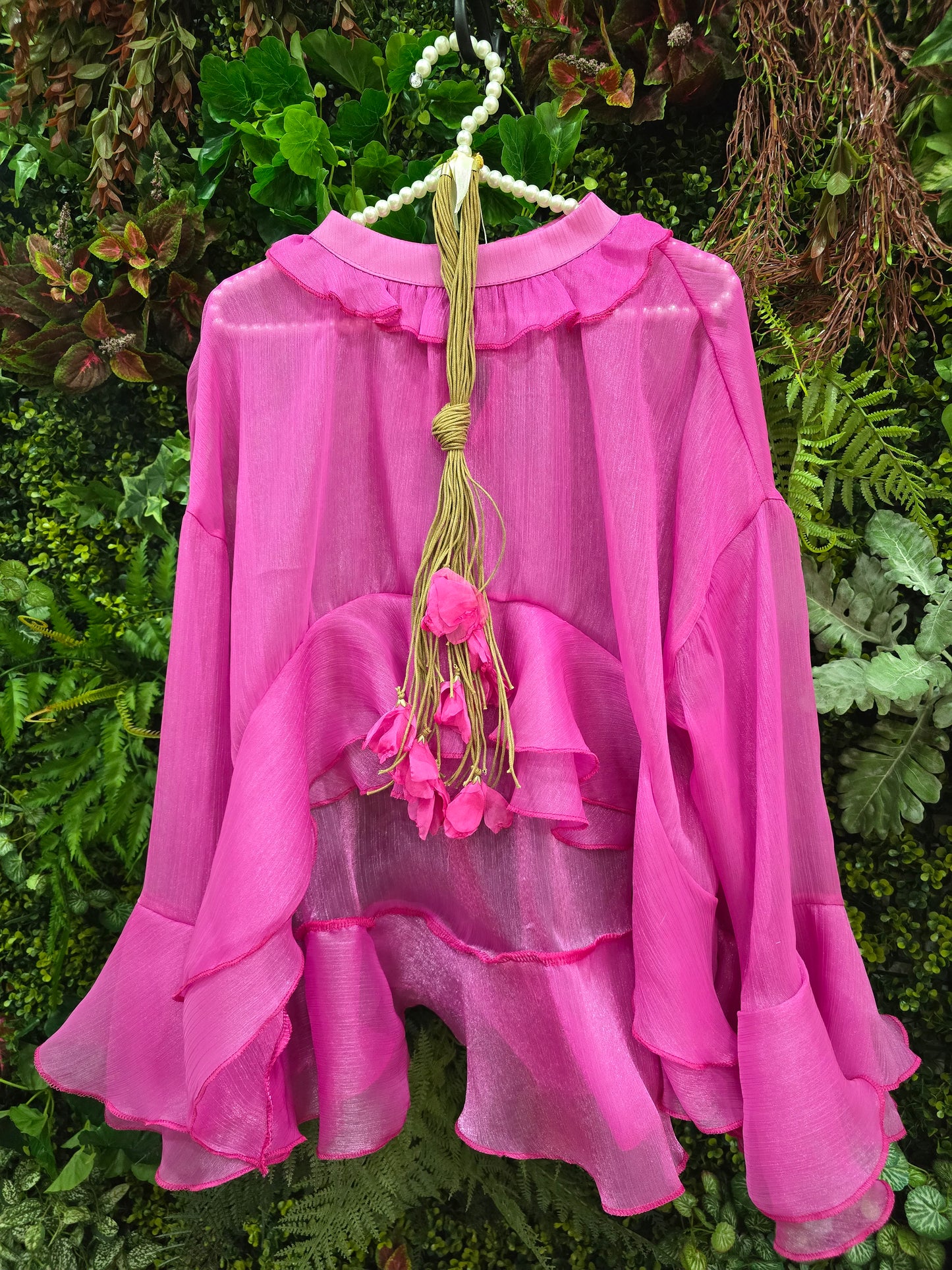 Túnica Fuschia