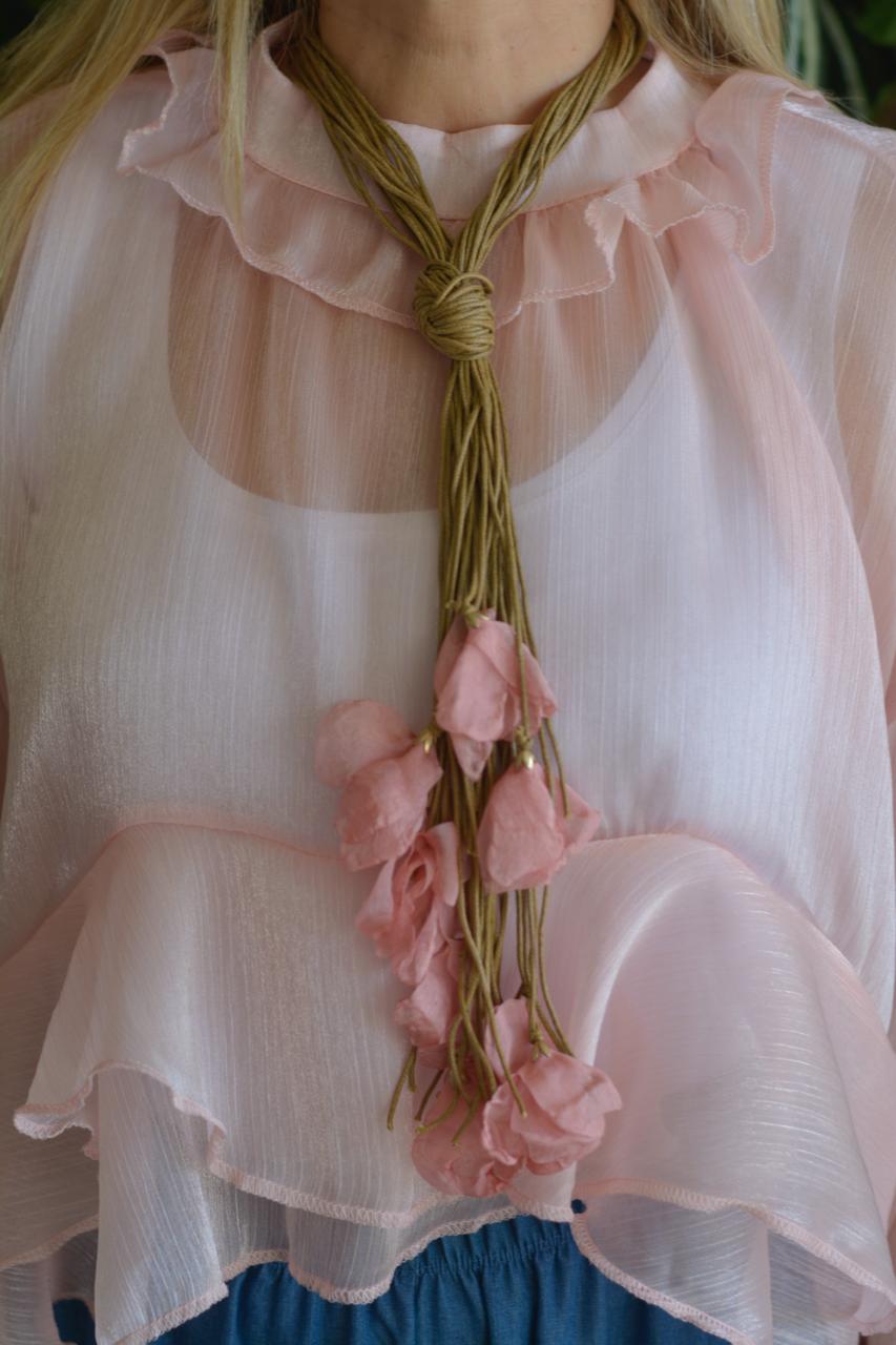 Túnica Rosa Pastel