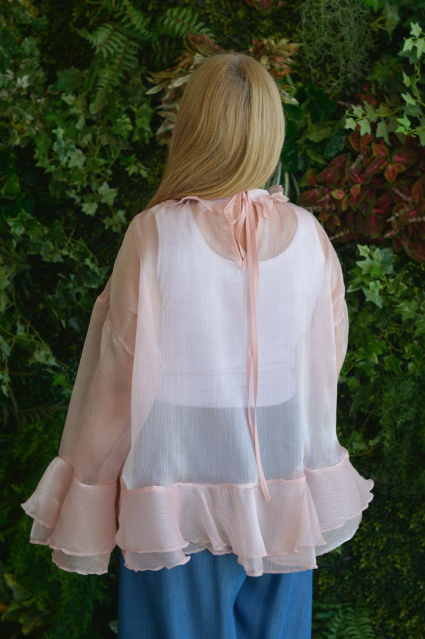 Túnica Rosa Pastel
