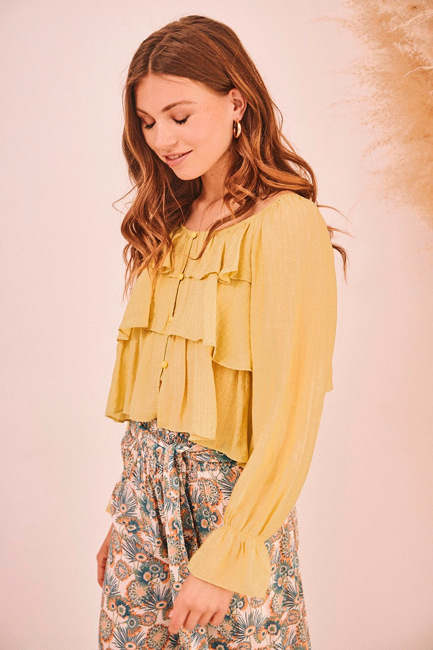 Blusa Saket verde