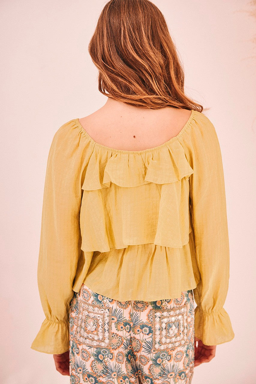 Blusa Saket verde