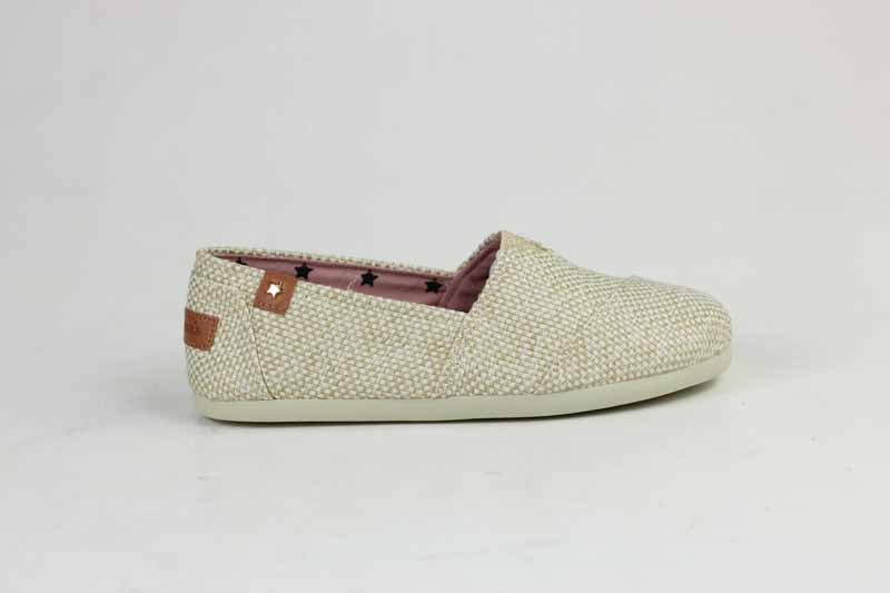 Alpergatas beige Cubanas