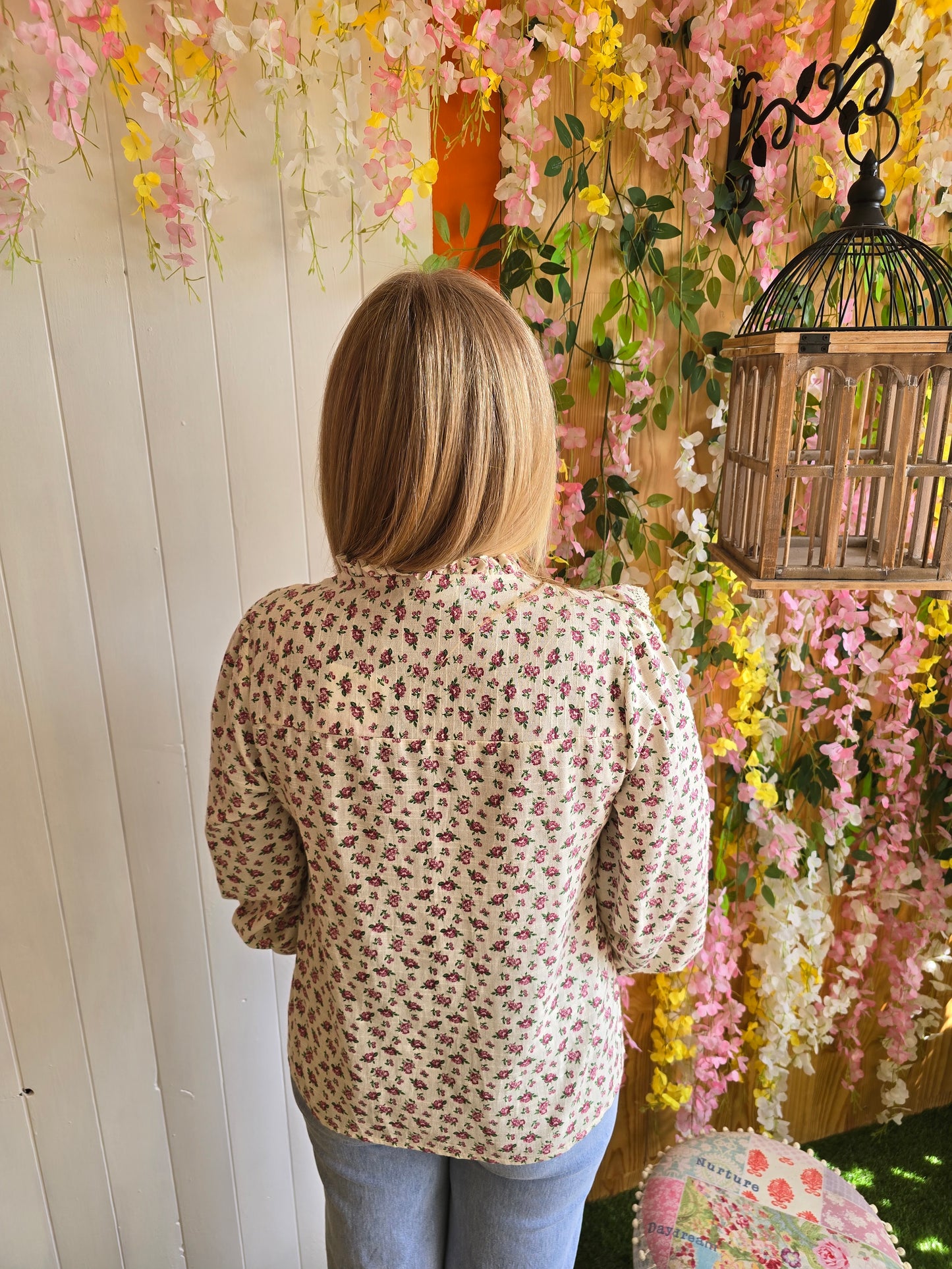 Camisa florzinhas