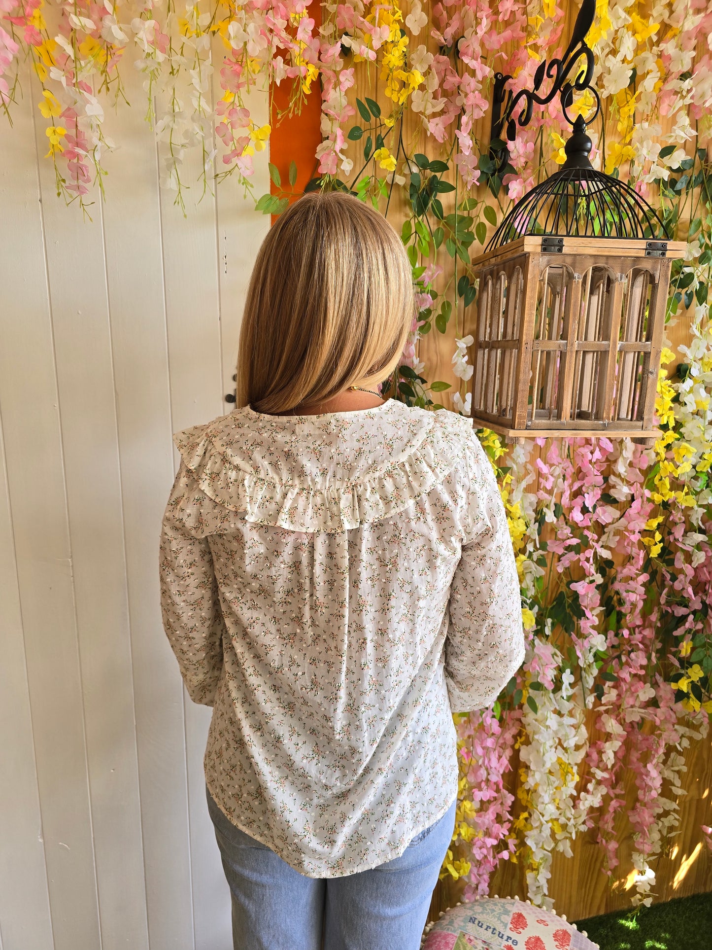 Blusa florzinhas