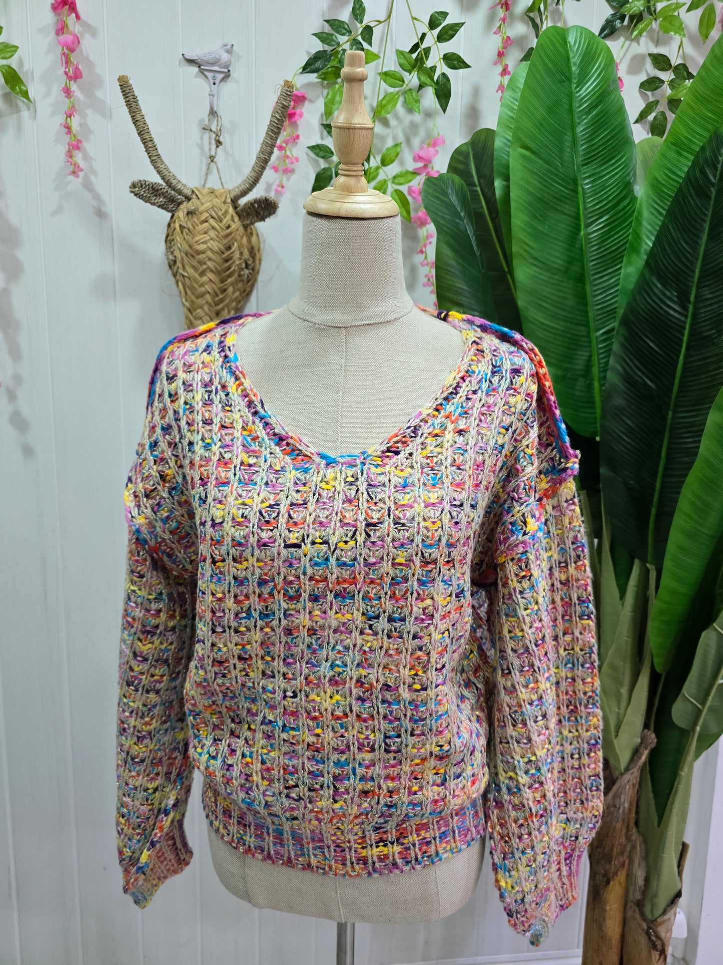 Camisola multicolor