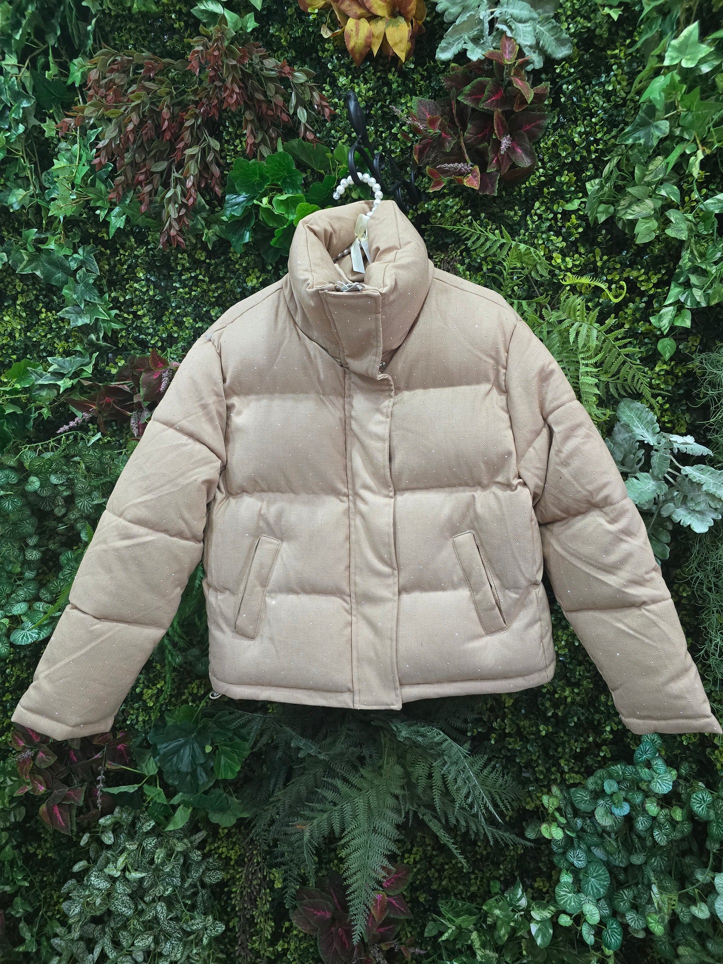 Blusão com brilhantes