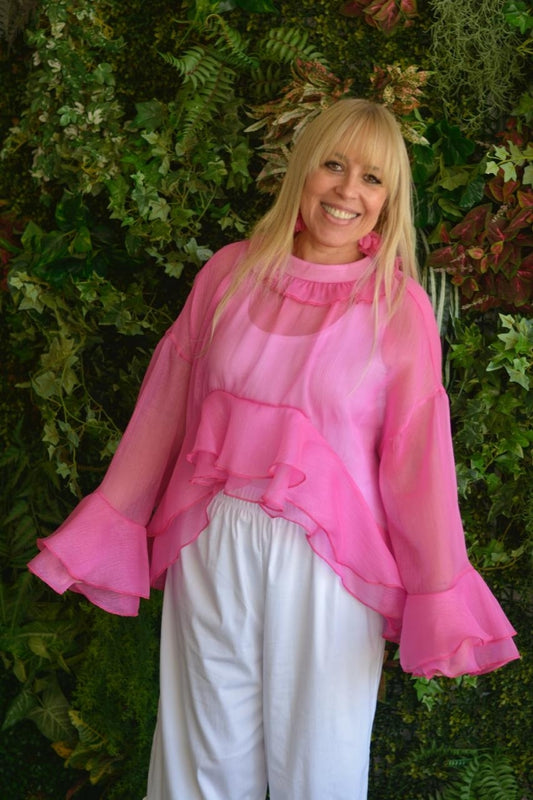 Túnica Fuschia