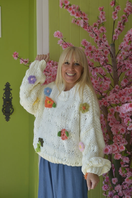 Camisola flores