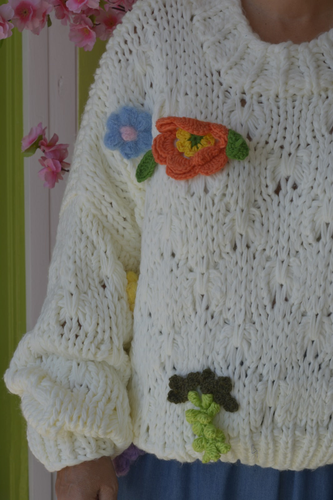 Camisola flores