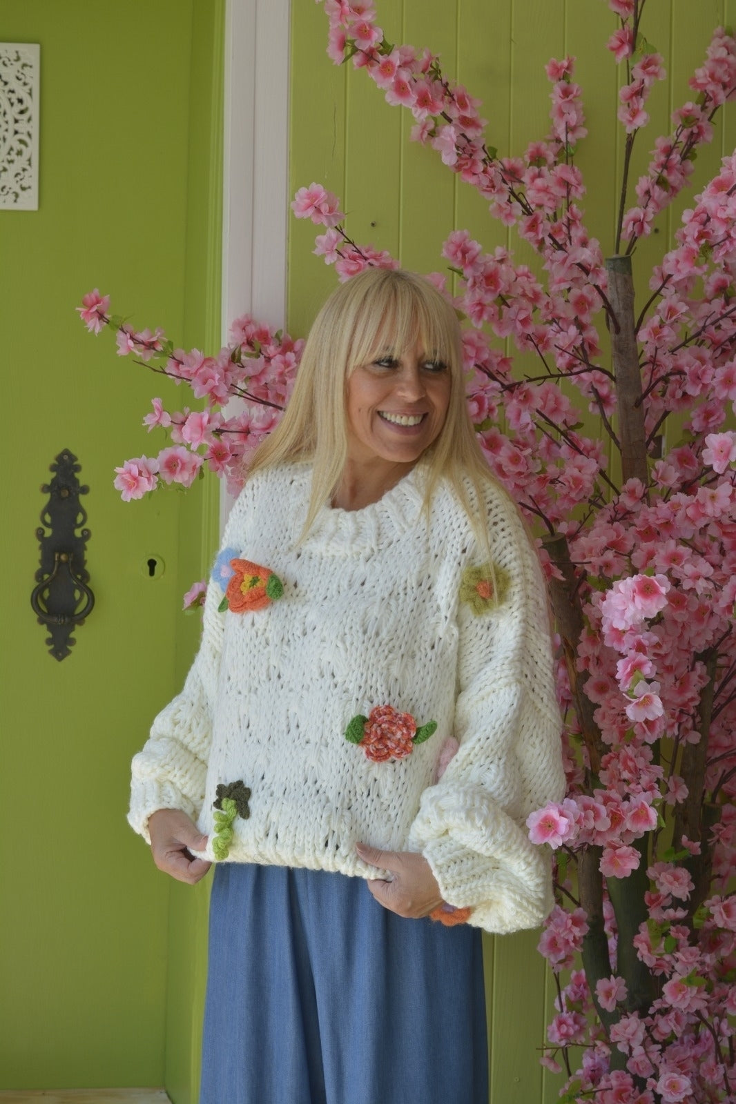 Camisola flores