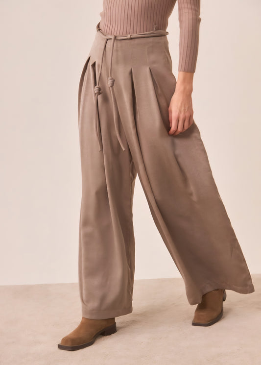 Pantalonas Nekane Taupe Alium