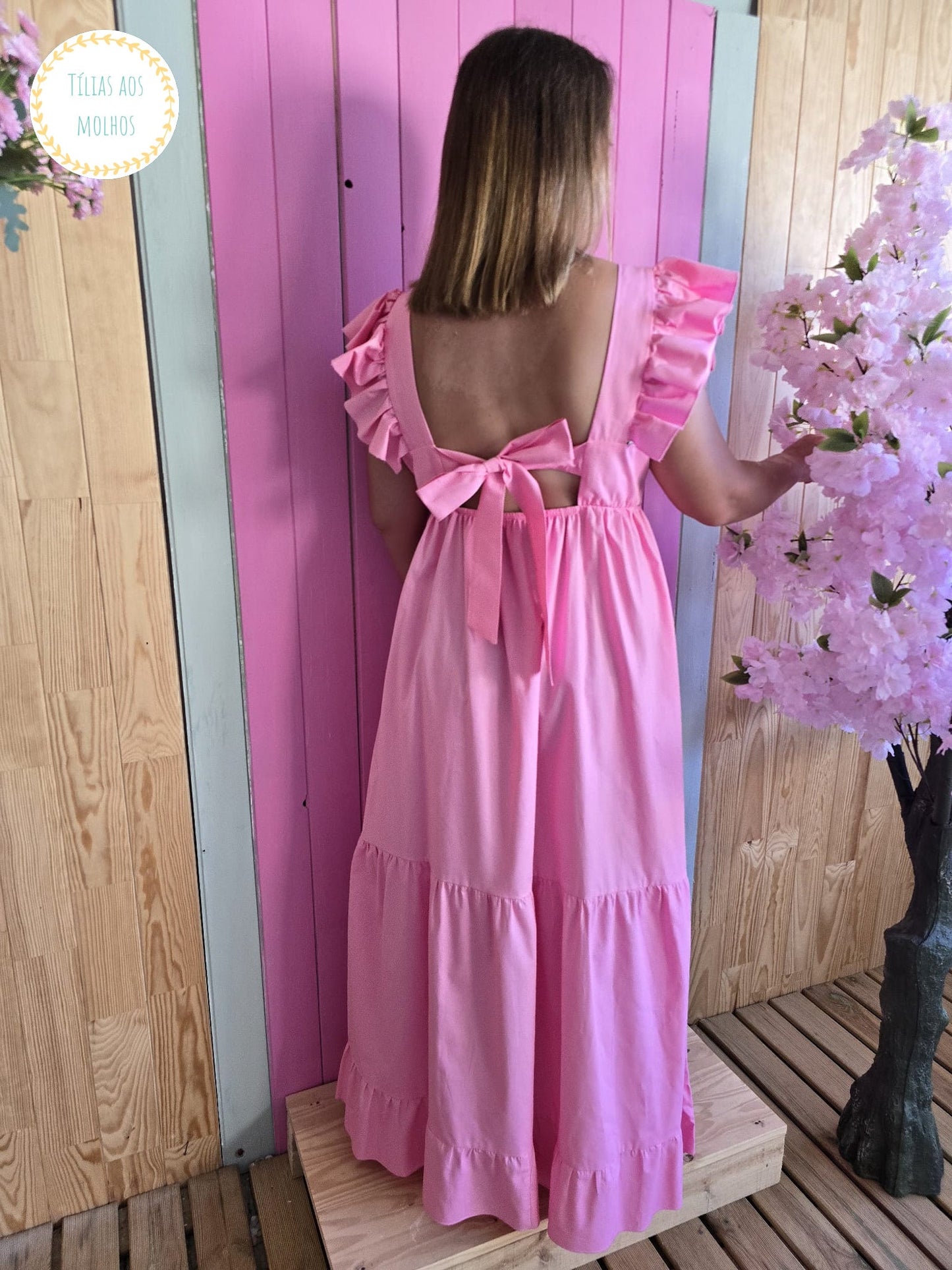 Vestido rosa