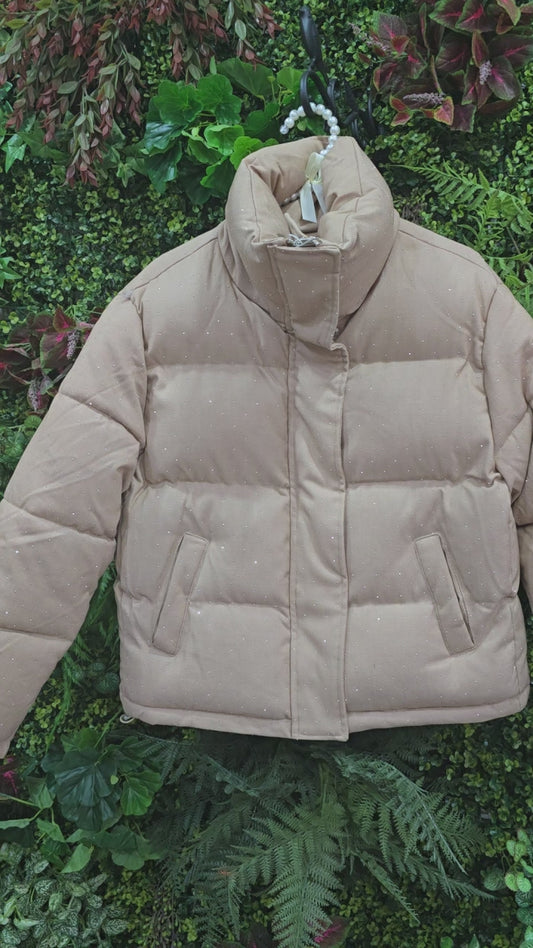 Blusão com brilhantes